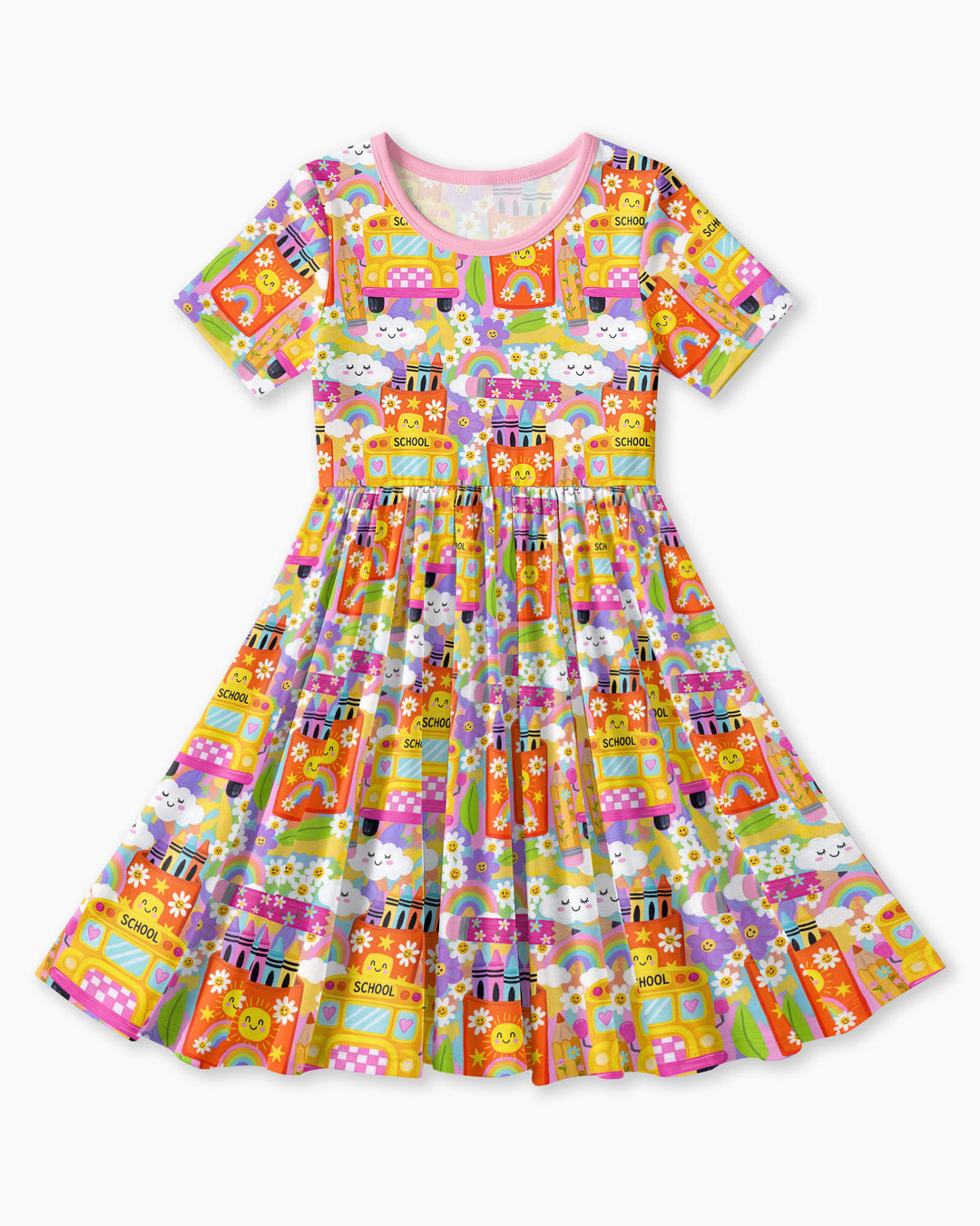Vorlage Bambus Twirl Kleid