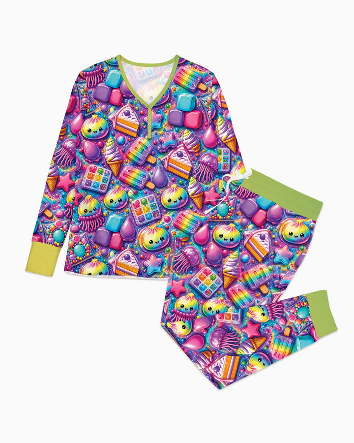 Vorlage Bambus Damen Pyjama Set