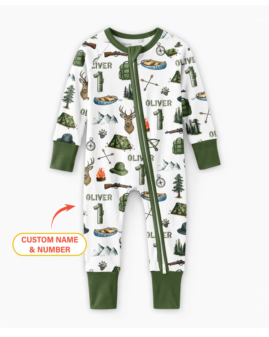 Personalized Birthday Camper Bamboo Convertible Zippy