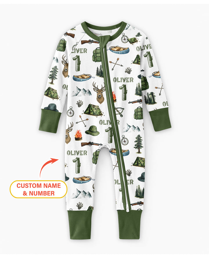 Personalized Birthday Camper Bamboo Convertible Zippy