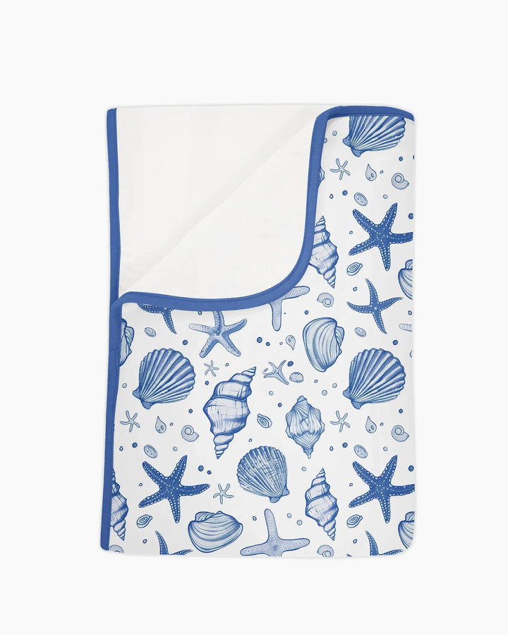 Coastal Charm Family Matching Bamboo Blanket