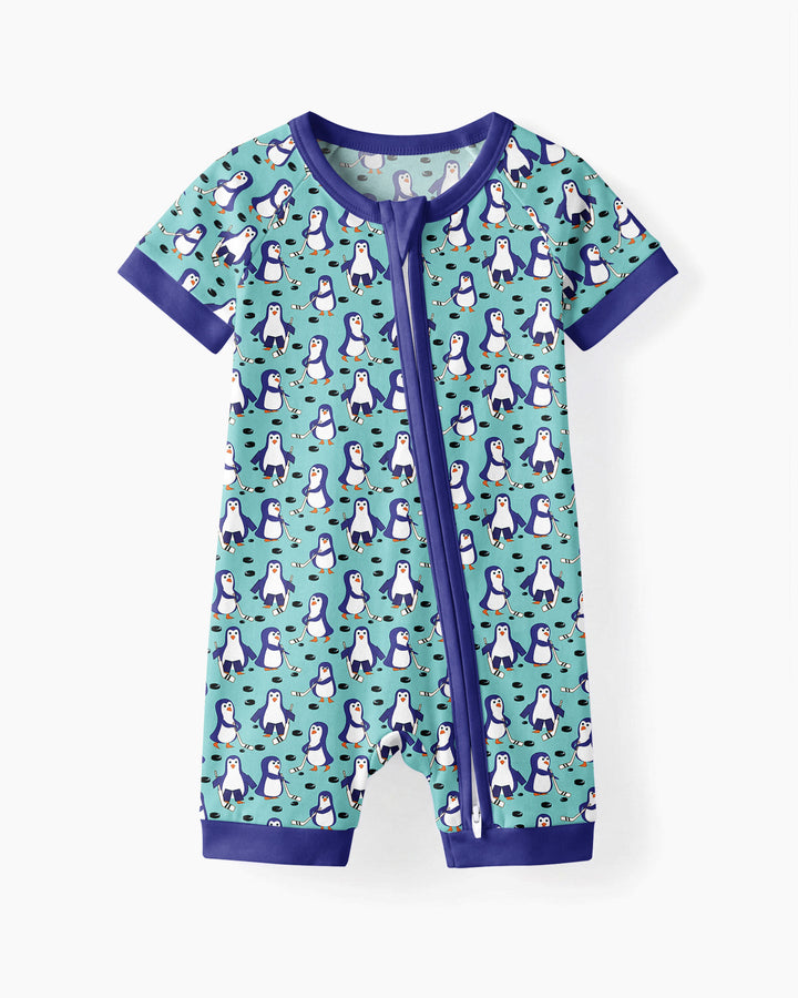 Penguin Hockey Bamboo Shorty Zippy