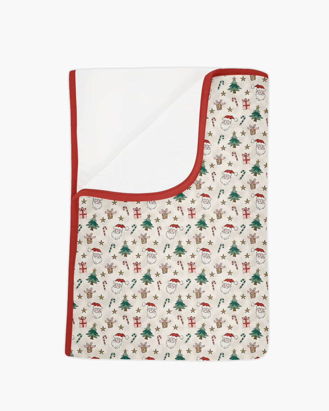 Snowy Santa Bamboo Blanket