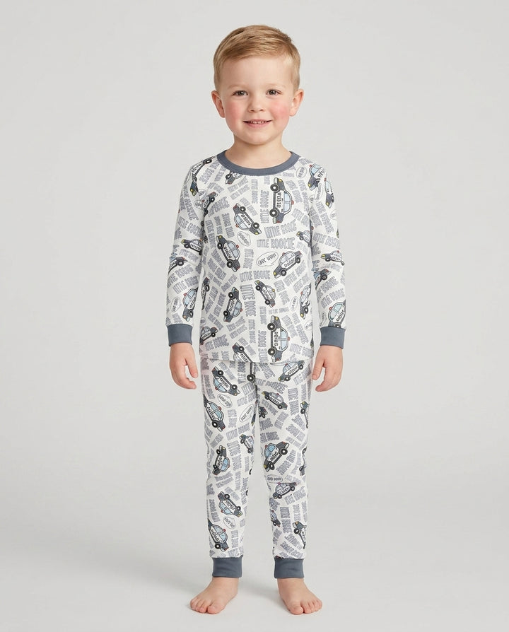 Little Rookie Bamboo Two Piece Long Sleeve Pajama Set