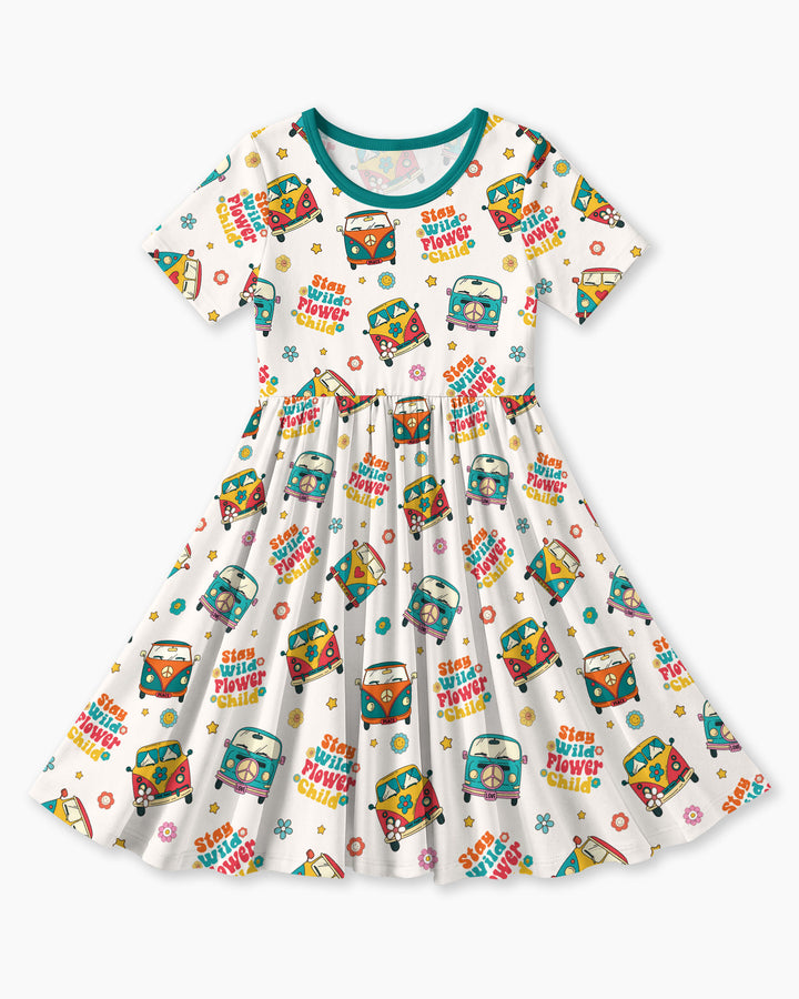 Plantilla Vestido de Bambú Twirl