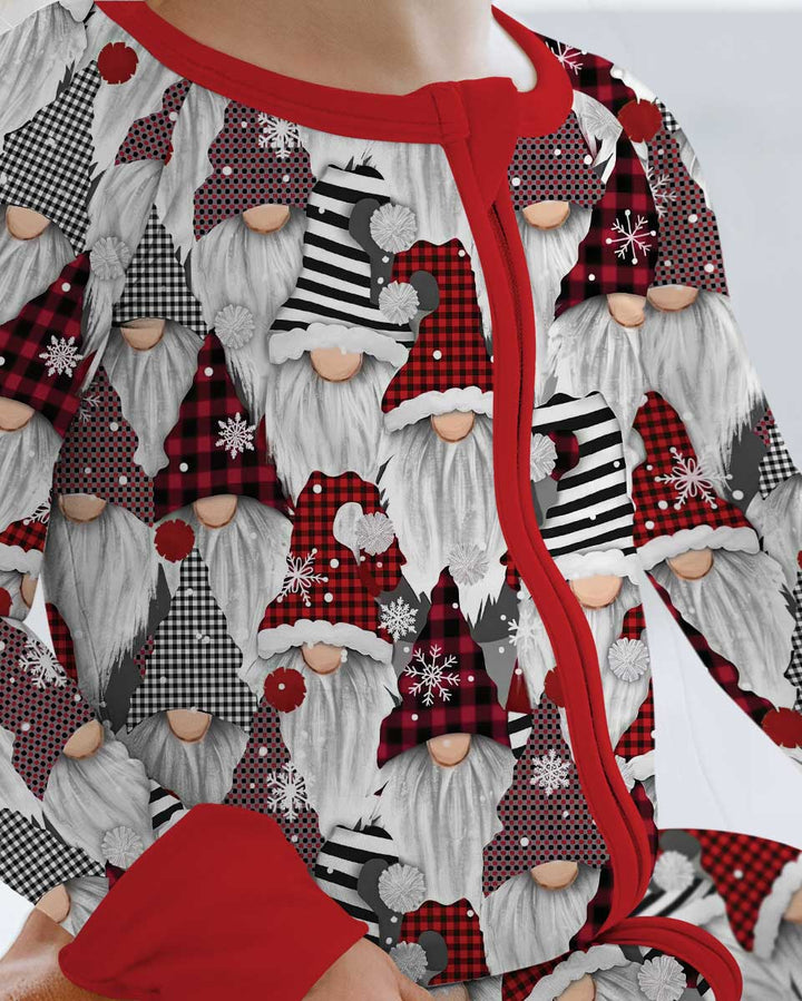 Christmas Gnome Bamboo Convertible Zippy