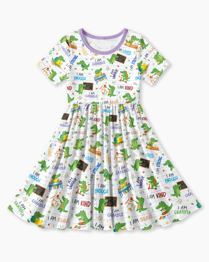 Vorlage Bambus Twirl Kleid
