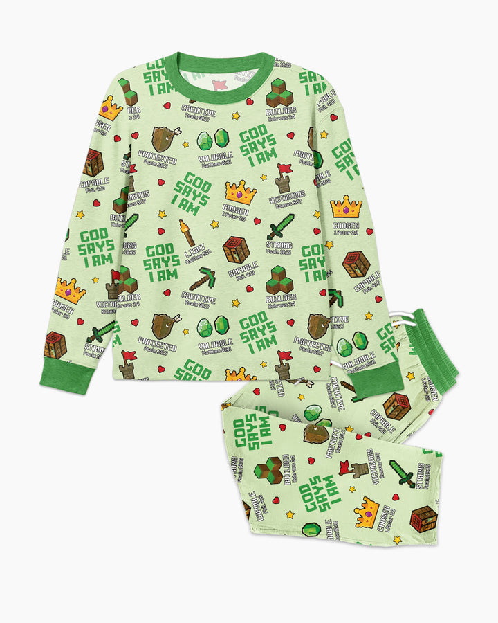 Christian Gamer Bamboo Men's Pajama Set