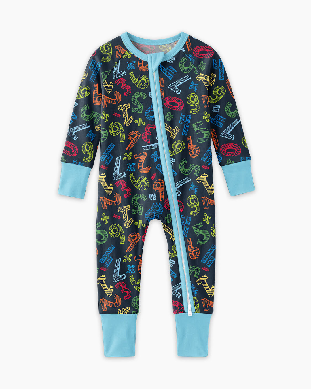 Math Doodles Bamboo Convertible Zippy