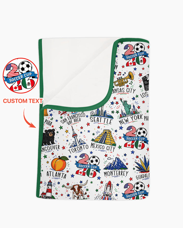 Plantilla Manta de Bambú Personalizada
