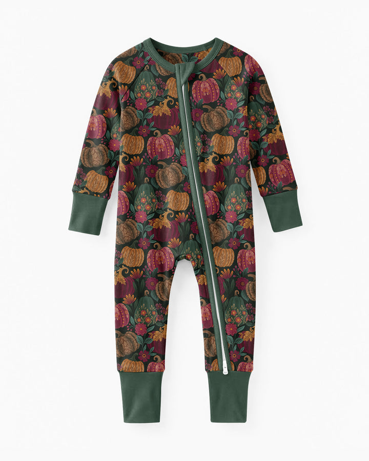 Velvet Pumpkins Bamboo Convertible Zippy