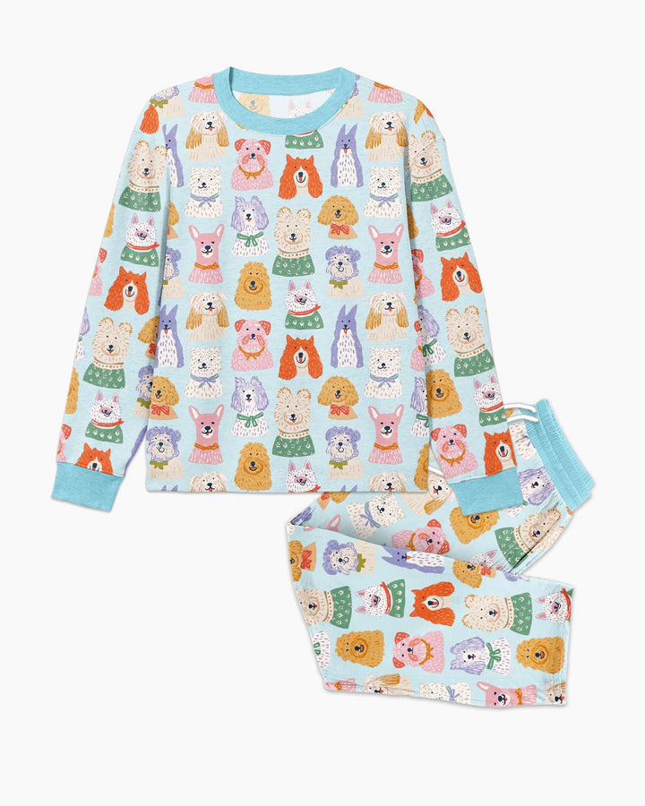 plantilla Conjunto de Pijama de Bambú para Hombre