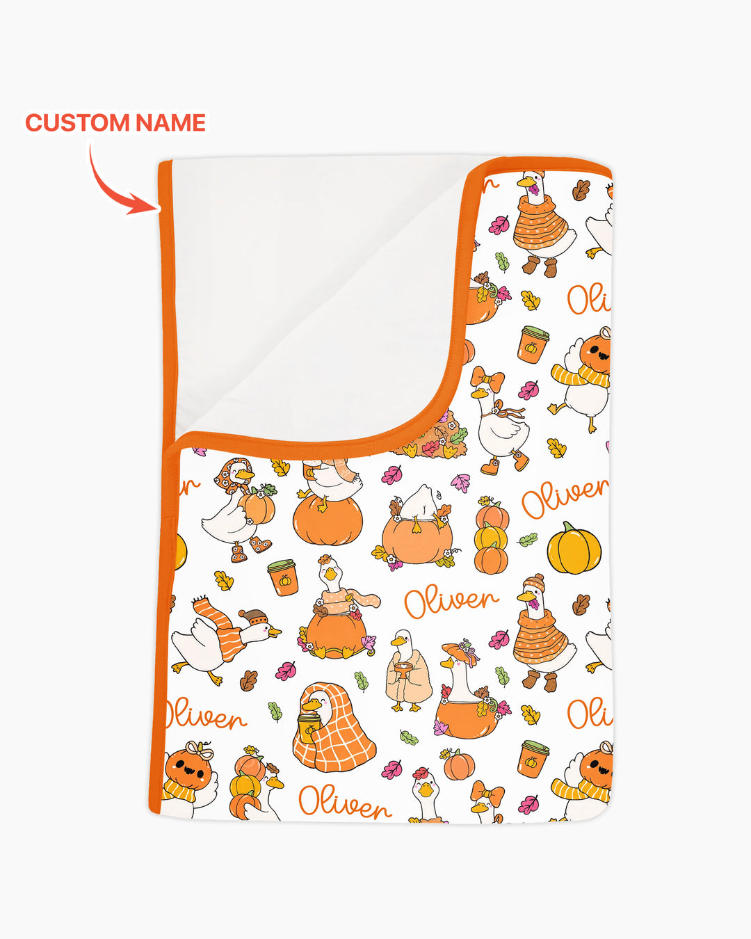 Fall Silly Goose Bamboo Blanket
