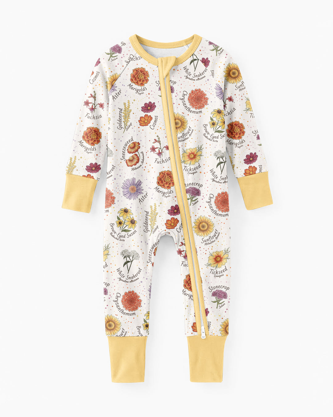 Autumn Blooms of North America Bamboo Convertible Zippy