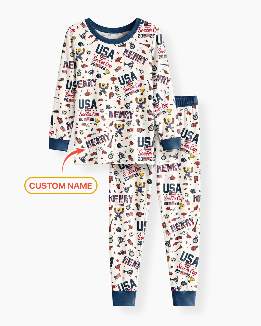 Conjunto de pijama de dos piezas de bambú con mangas largas, plantilla PERSONALIZADA