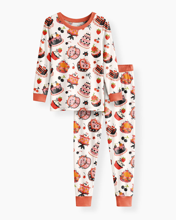 Sweet Boo Bakes Bamboo Two Piece Long Sleeve Pajama Set