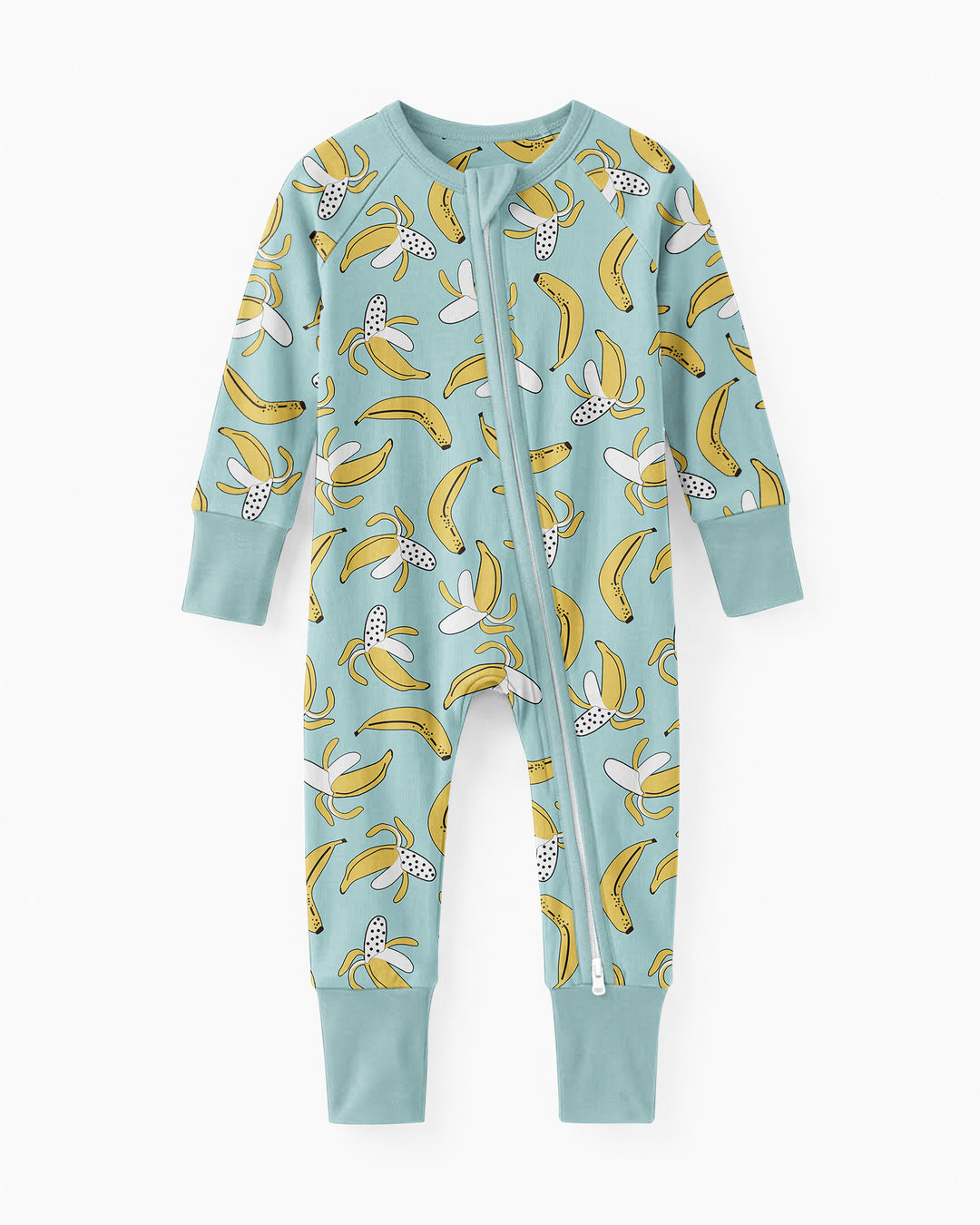Bananas Bamboo Convertible Zippered Romper