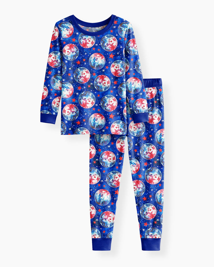 Conjunto de pijama de dos piezas de bambú de manga larga