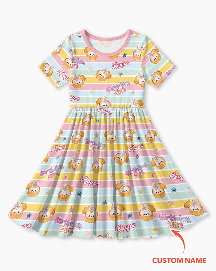 Vorlage Bambus Twirl Kleid