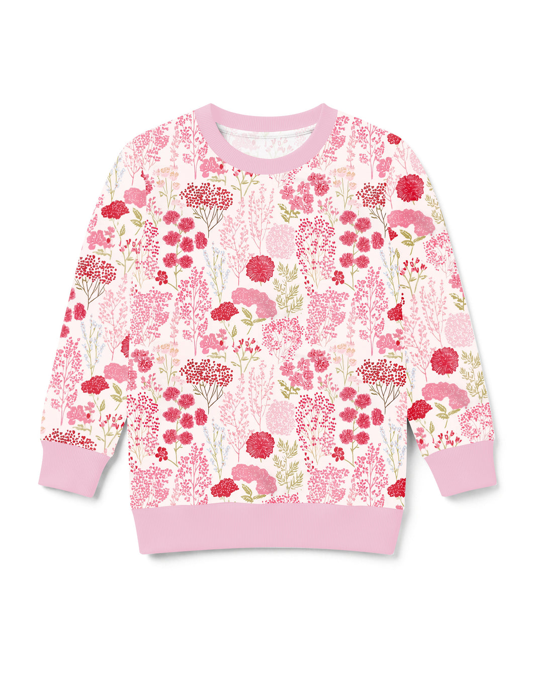 Sweatshirt mit Rundhalsausschnitt aus Bambusfaser