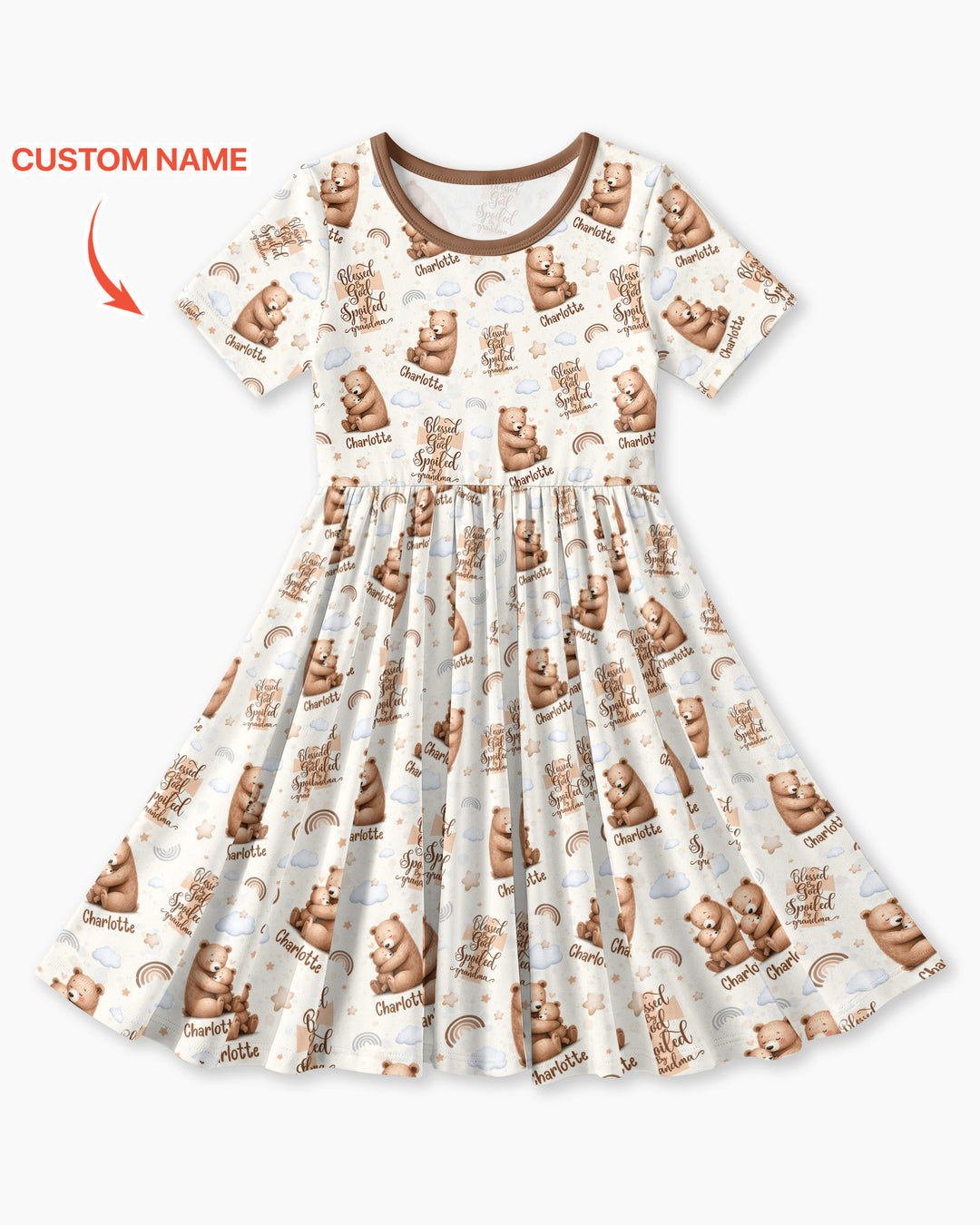 Plantilla Vestido de Bambú Twirl