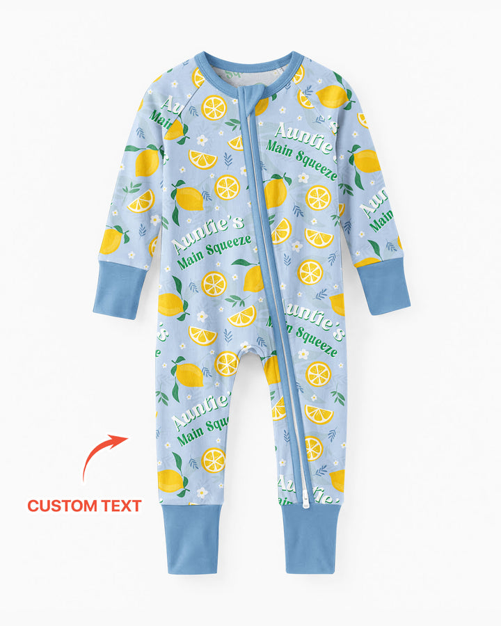 Personalized Family's Main Squeeze Bamboo Convertible Zippy