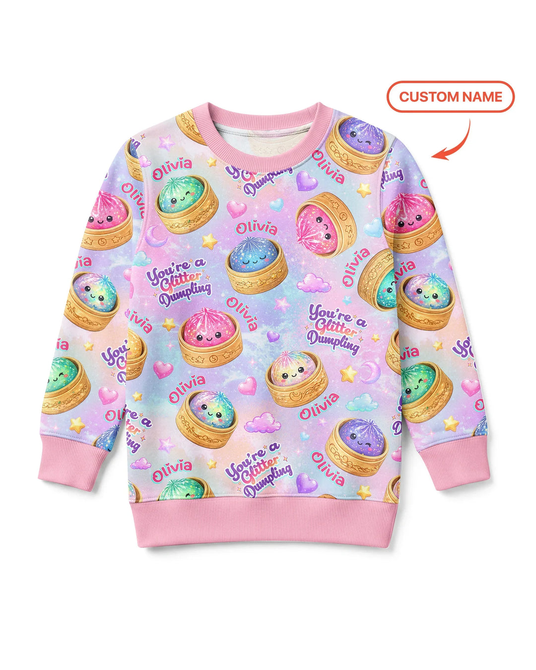 Maßgeschneiderter Bambus Rundhals-Sweatshirt