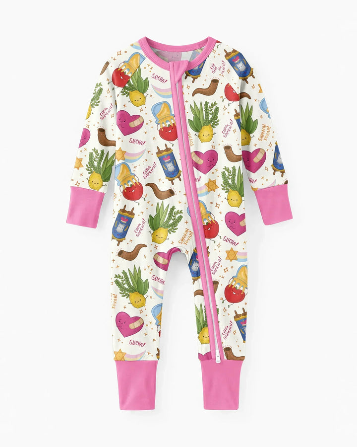 Jewish High Holidays Bamboo Convertible Zippy