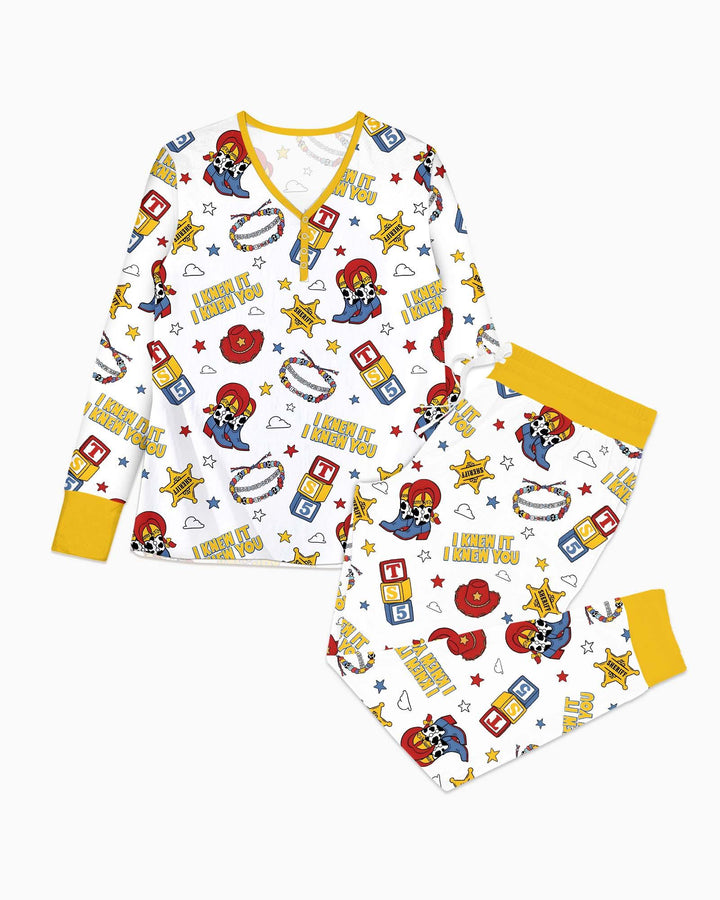 Vorlage Bambus Damen Pyjama Set