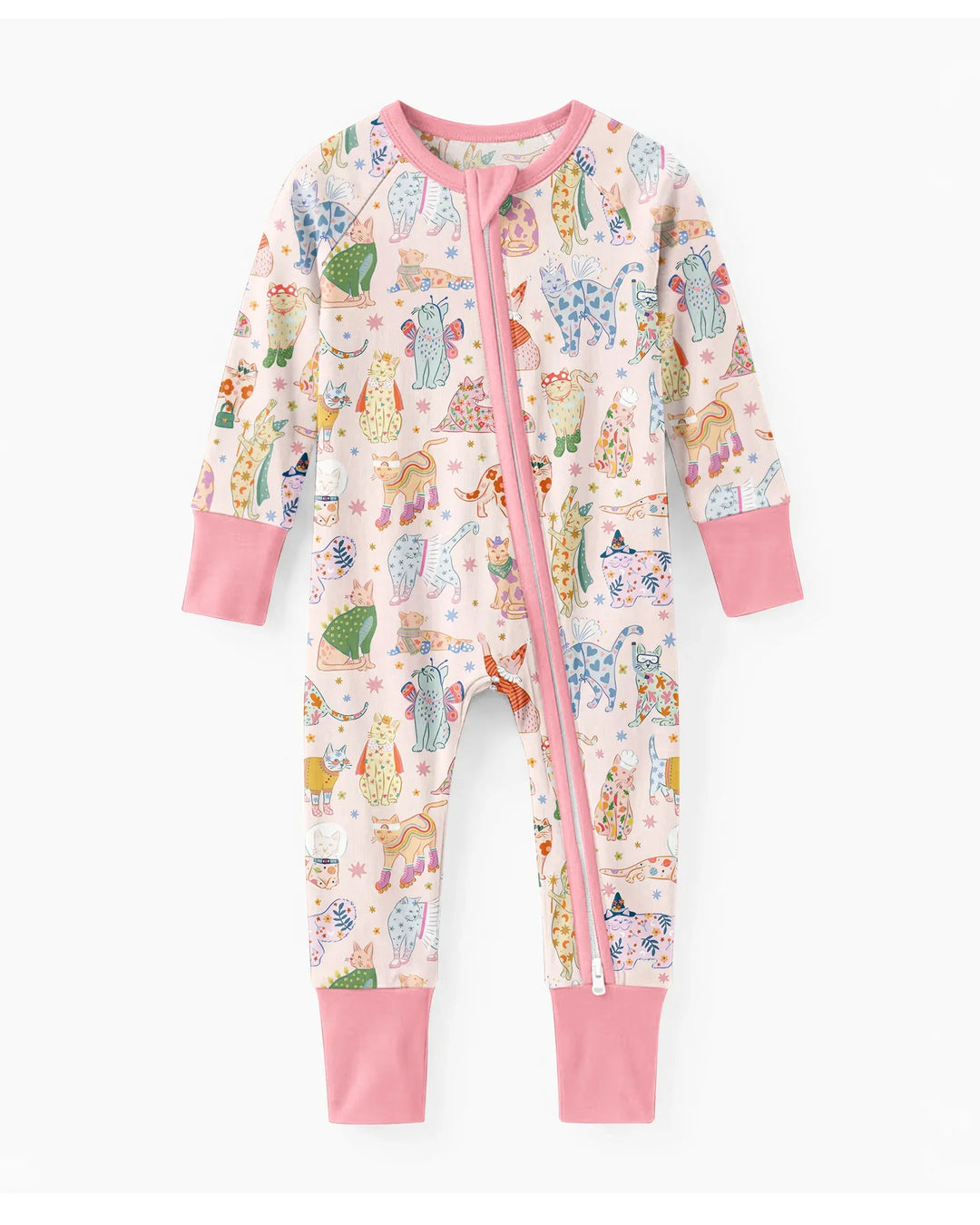 Whimsical Cat Parade Convertible Zippy
