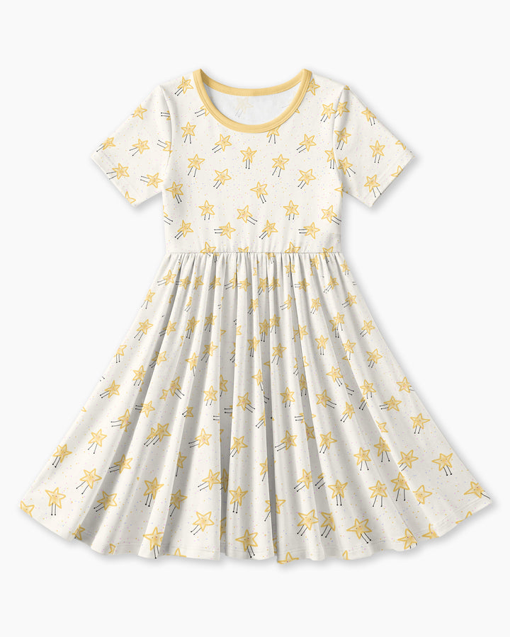 Vorlage Bambus Twirl Kleid