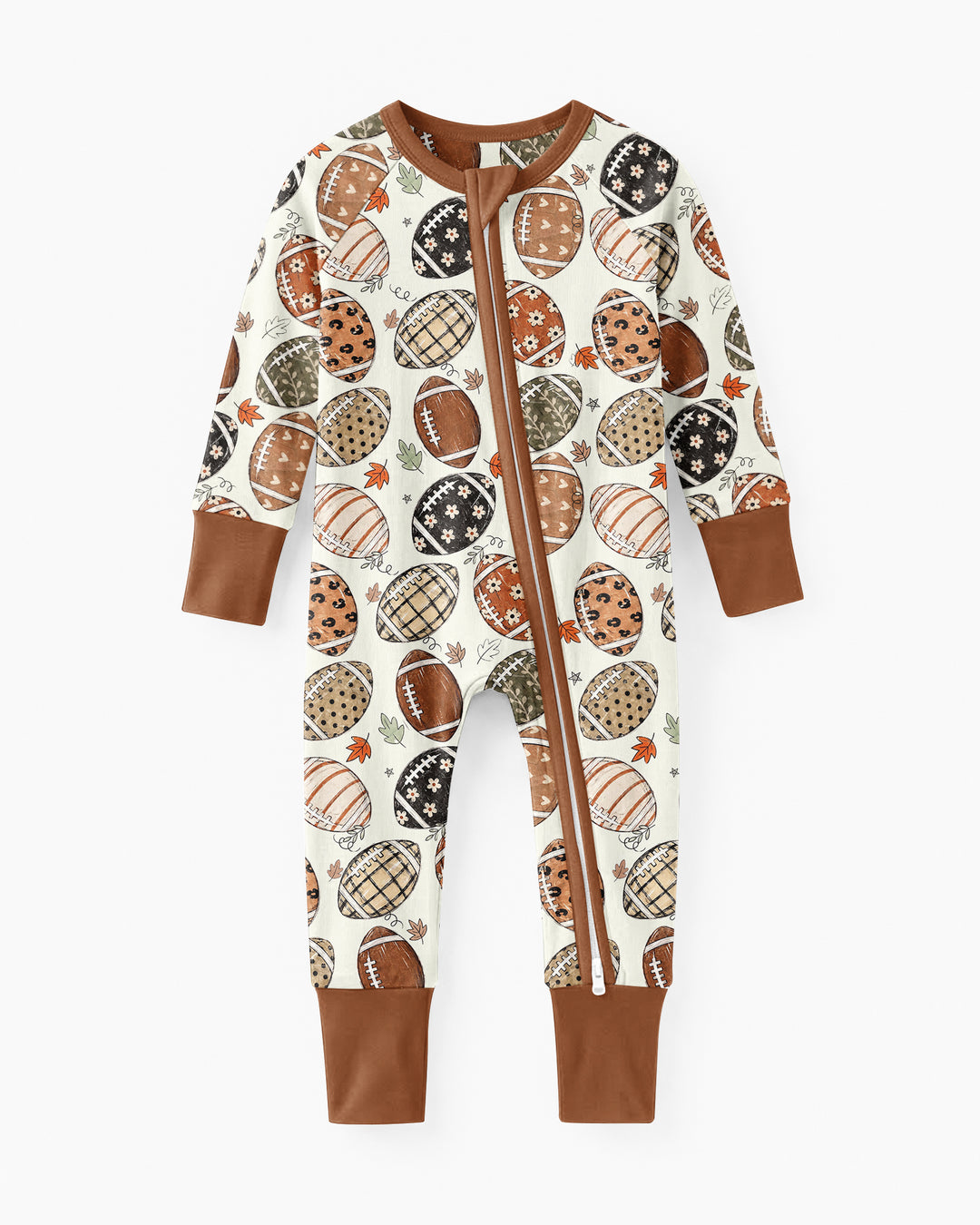Boho Football Bamboo Convertible Zippy