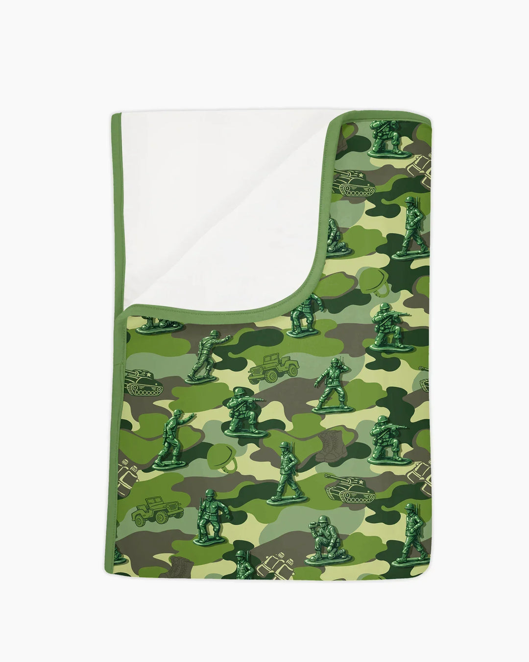 Green Army Men Bamboo Blanket