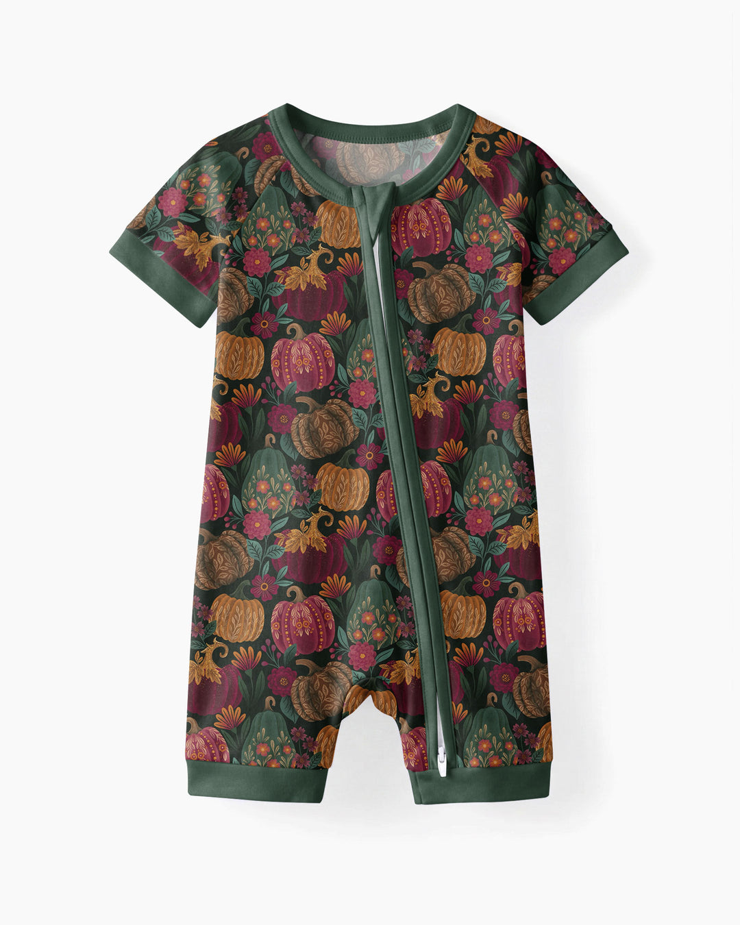 Velvet Pumpkins Bamboo Shorty Zippy