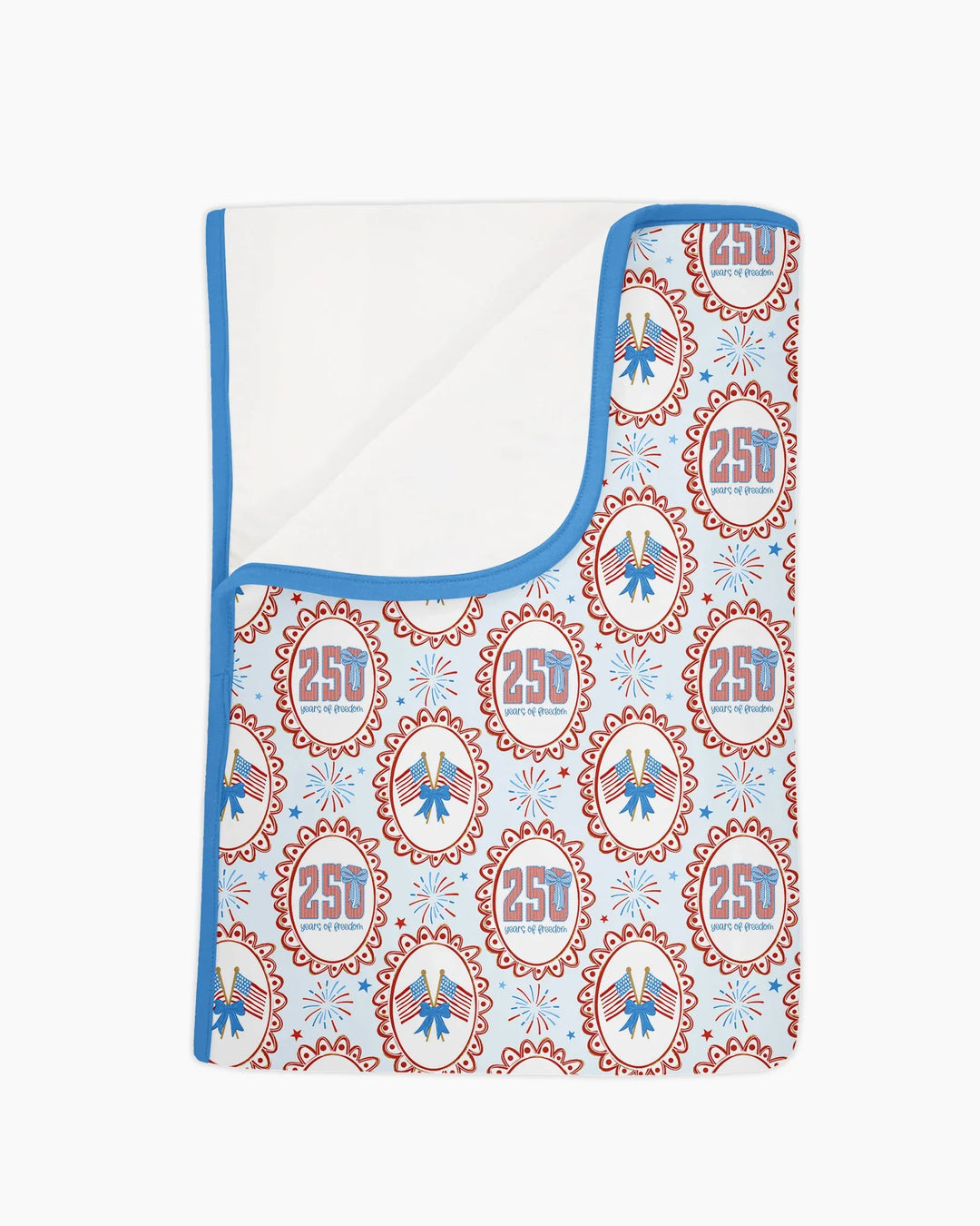 Patriotic CoquetteBamboo Blanket