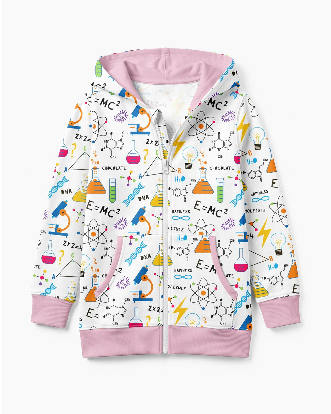 Science Explorer Family Matching Bamboo Zip Hoodie