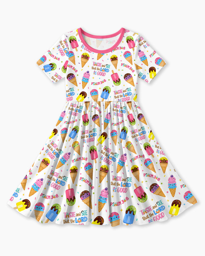 Vorlage Bambus Twirl Kleid