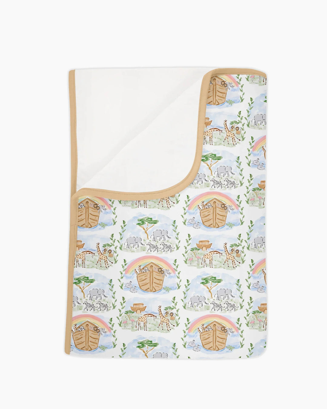 Noah And The Ark Bamboo Blanket
