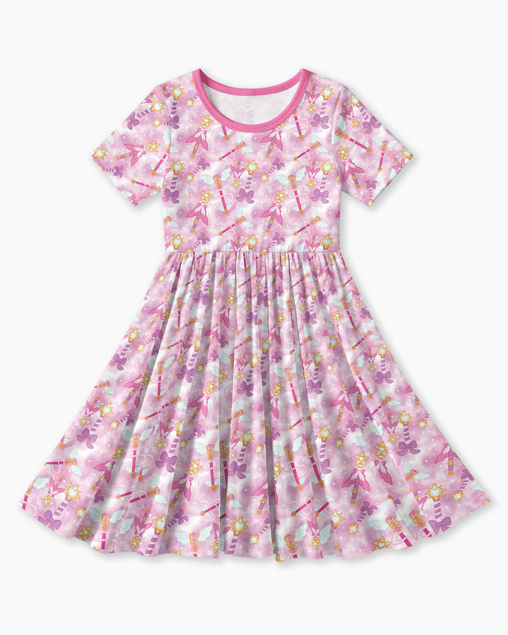 Vorlage Bambus Twirl Kleid