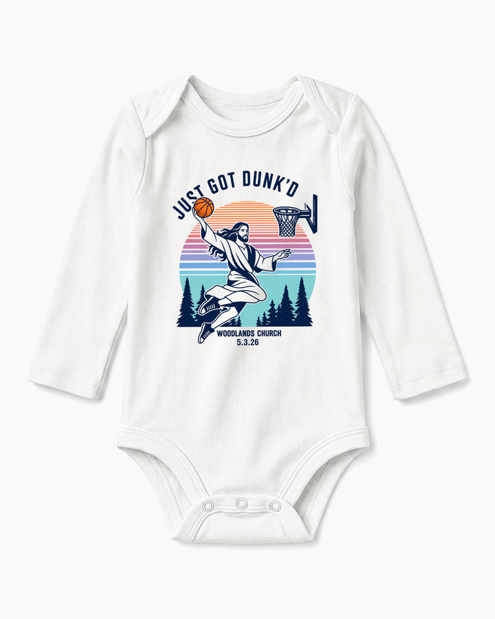 Custom Just Got Dunk'd Bamboo Bodysuit