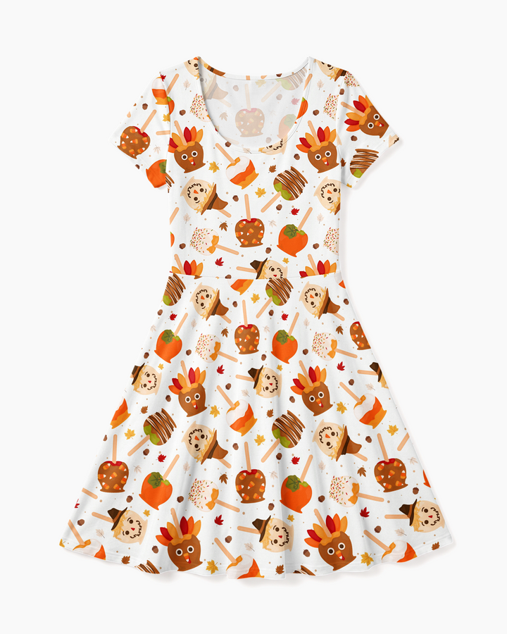 Plantilla Vestido de Bambú Twirl
