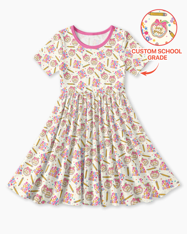 Vorlage Bambus Twirl Kleid