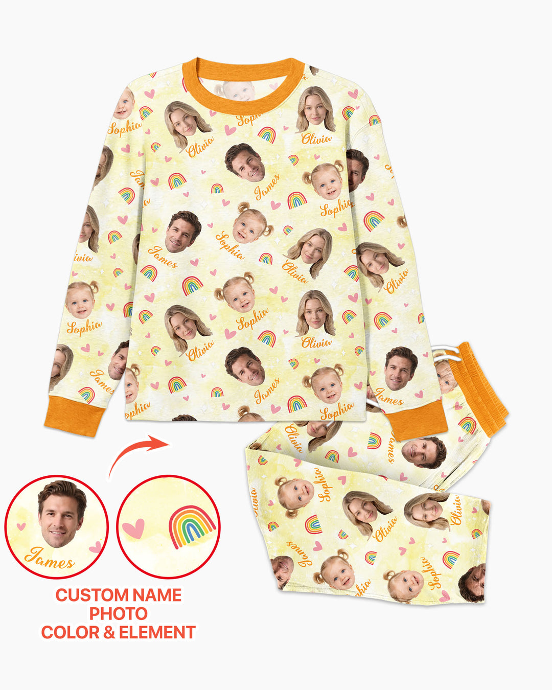 Personalized Family Matching Bamboo Men's Pajama Set