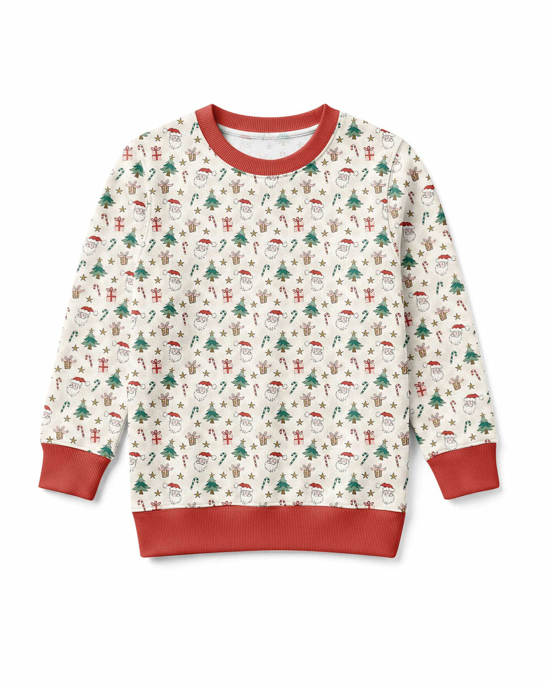 Sweatshirt mit Rundhalsausschnitt aus Bambusfaser