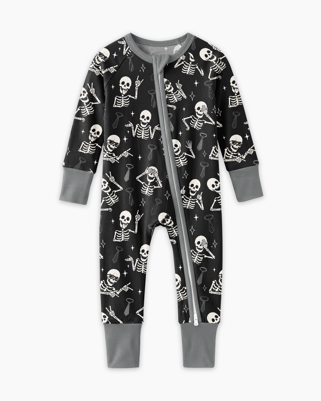 Funny Skeleton Bamboo Convertible Zippy