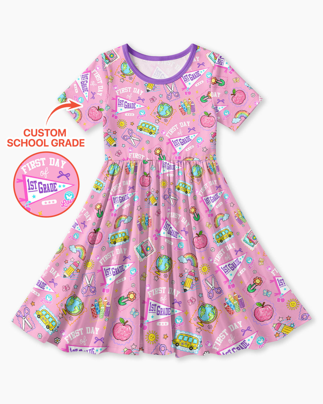Vorlage Bambus Twirl Kleid
