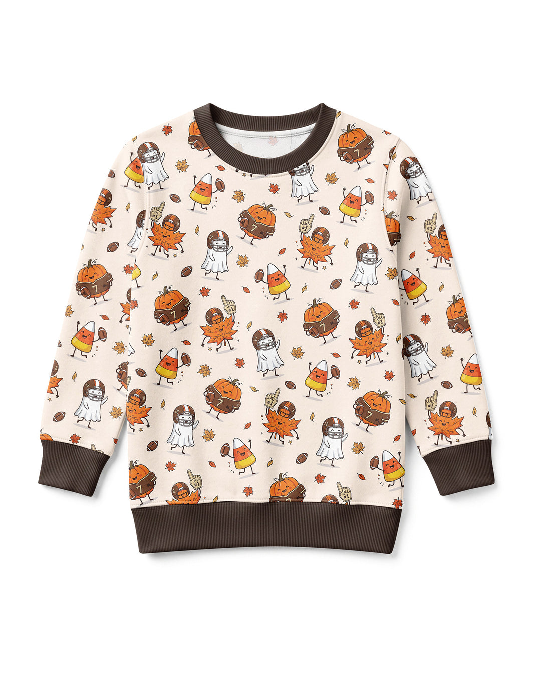 Sudadera de cuello redondo Bamboo Template