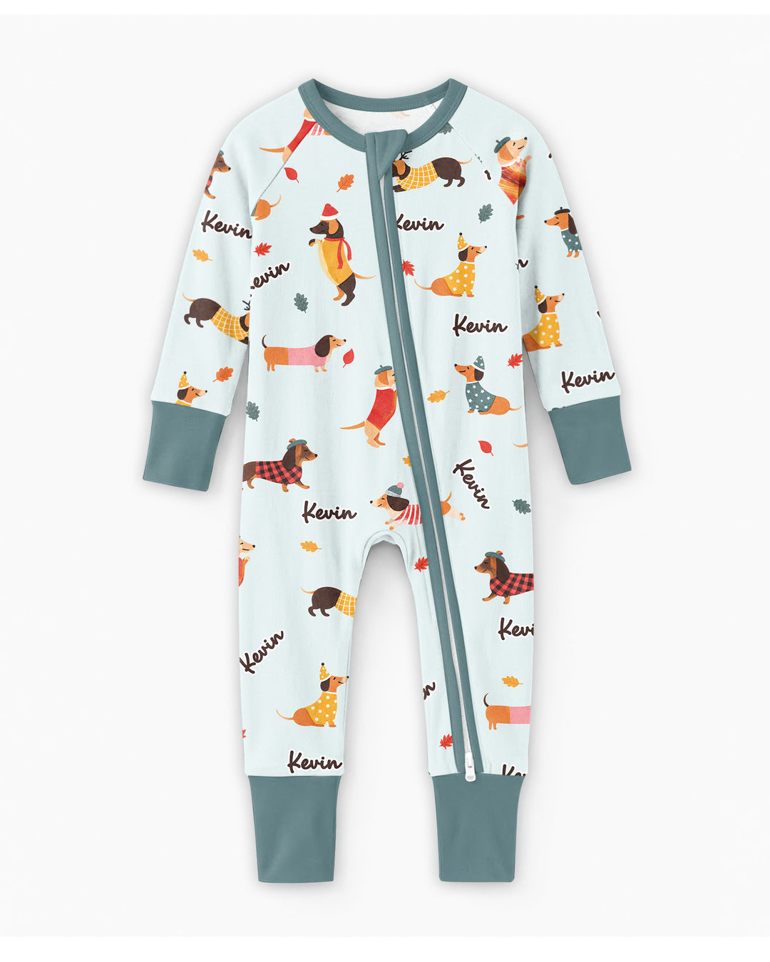 Autumn Dachshund Kids Bamboo Convertible Zippy