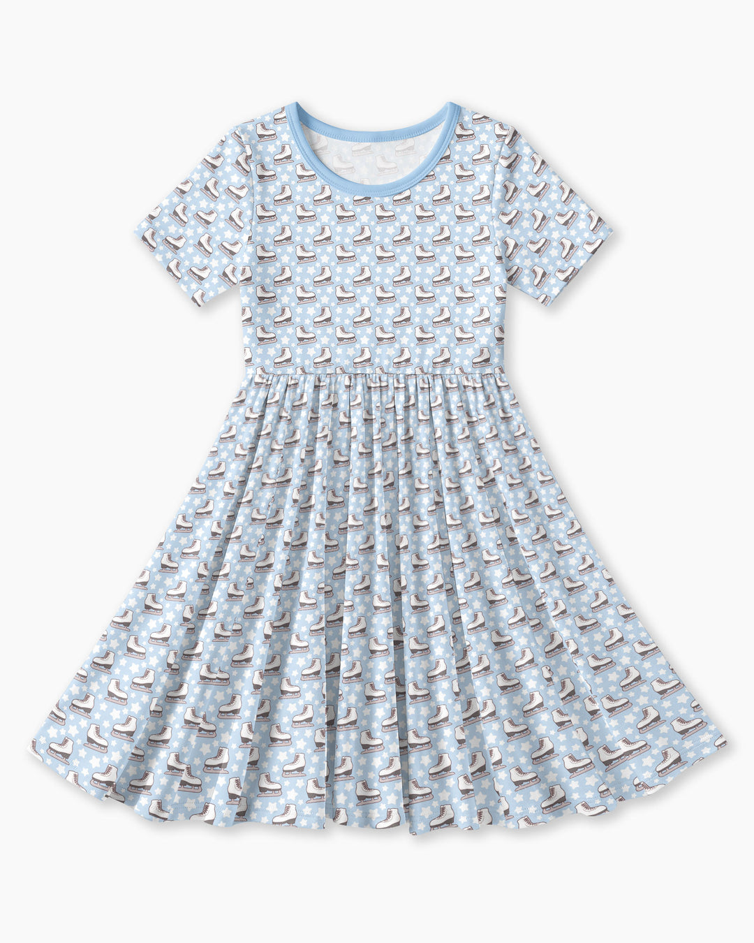 Ice Skating Bamboo Twirl Dress