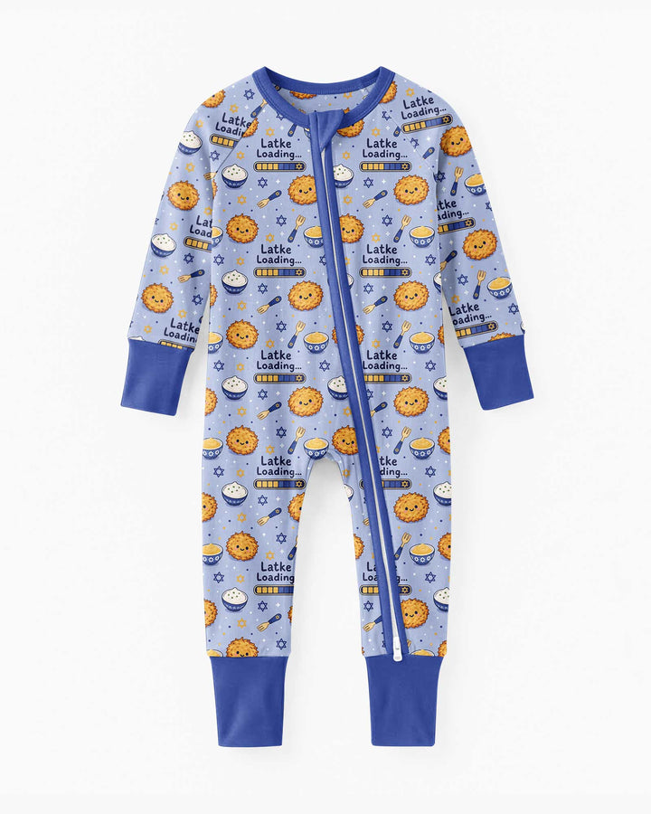 Latke For Hanukkah Bamboo Convertible Zippy